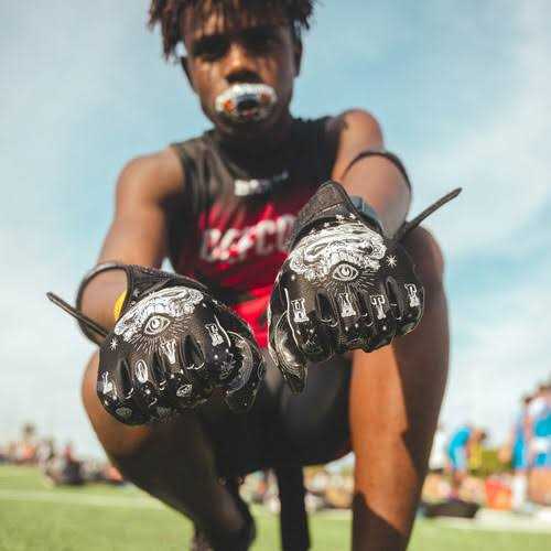 Battle Sports Speed Freak Cloaked Adult Football Receiver Gloves - Image 5