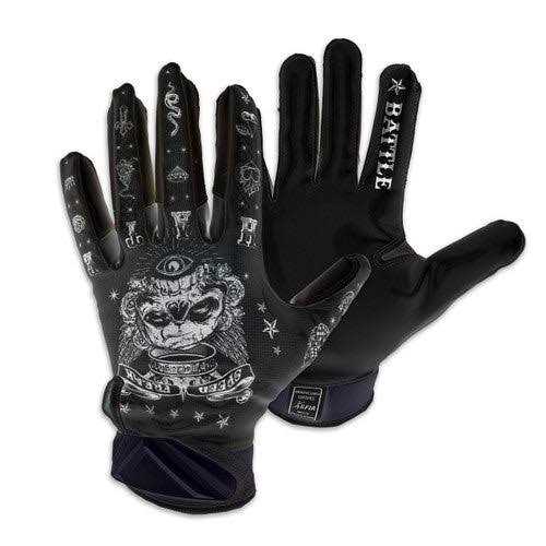 Battle Sports Speed Freak Cloaked Adult Football Receiver Gloves - Image 3