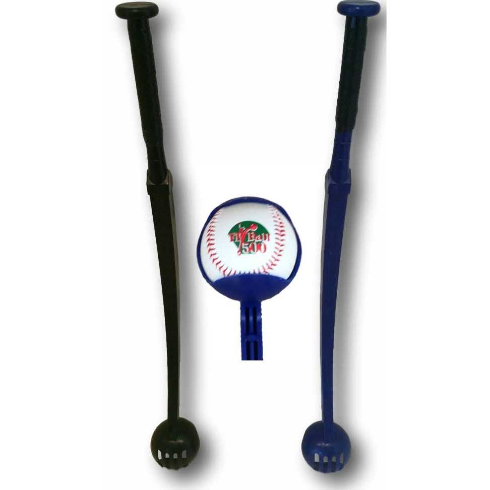 Alternative view of NstaJam Flyball 500 Youth Baseball Training Aid for Outfield and Infield Practice Drills Fly Ball Launcher Includes 9 Inch Regulation Size Practice