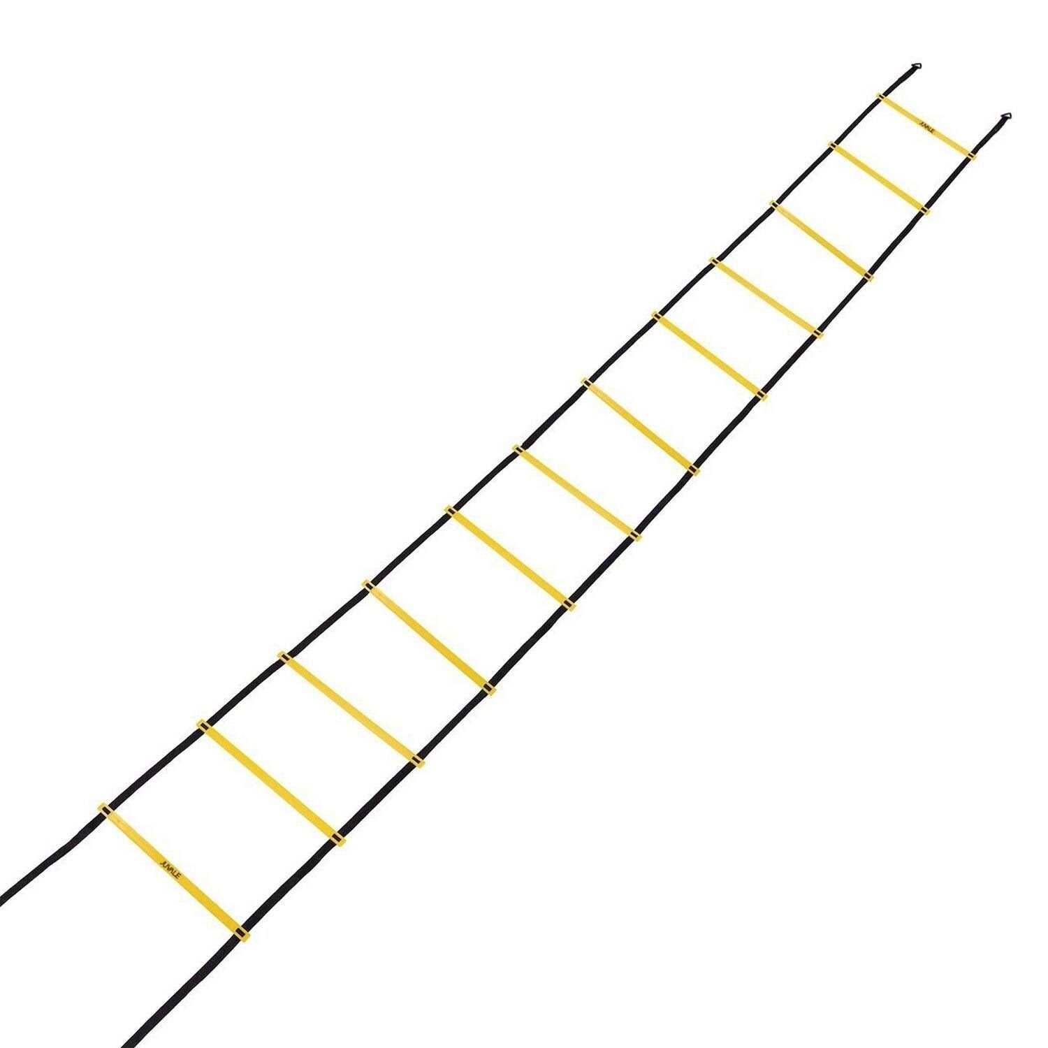 Juvale Agility Ladder Workout Equipment with 6 Speed Training Cones and Resistance Parachute, Footwork Skills Drill Gear for Football and Soccer - Image 5