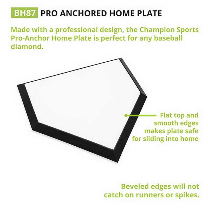 Champion Sports Pro Anchor Home Plate - Image 4
