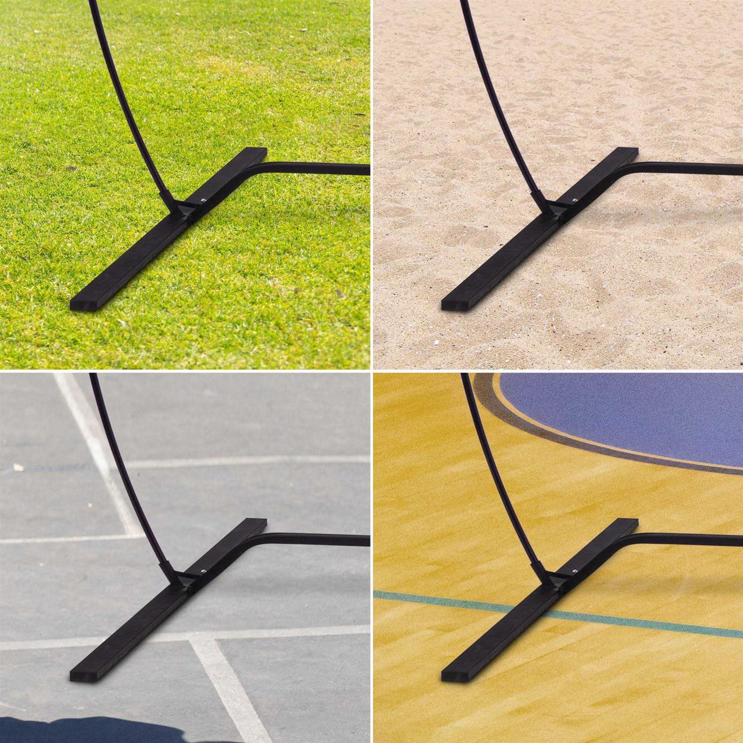 GoSports Freestanding Volleyball Training Net for Indoor our Outdoor Use - Image 3