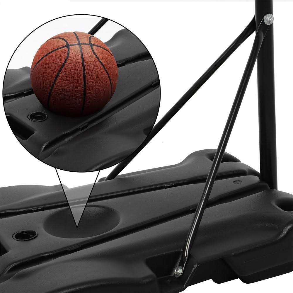 Yaheetech Height-Adjustable Portable Basketball System Hoop - Image 4