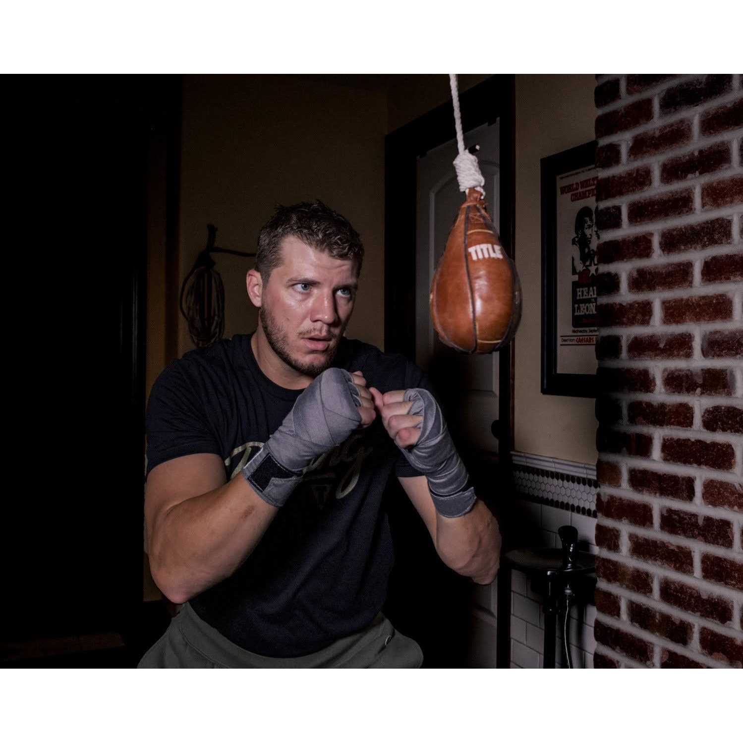 Title Boxing Cus D'amato Genuine Leather Slipping Bag - Image 4