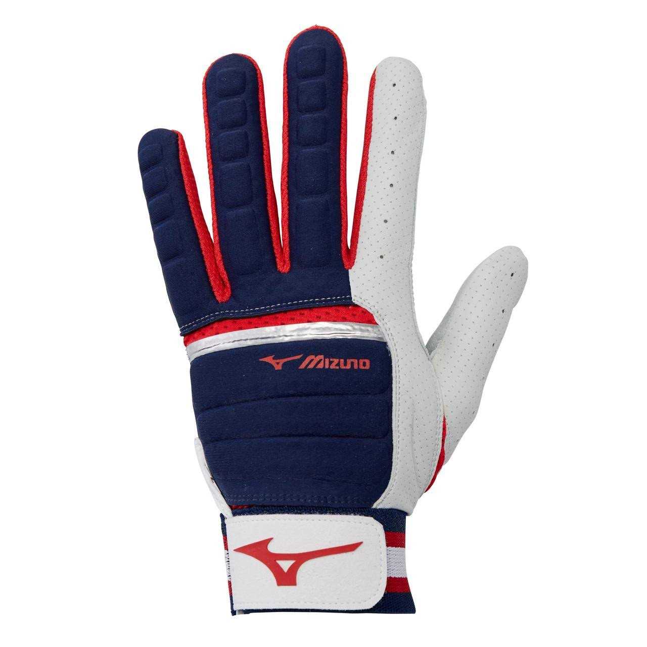 Adult Mizuno B-130 Baseball Batting Glove - Image 5