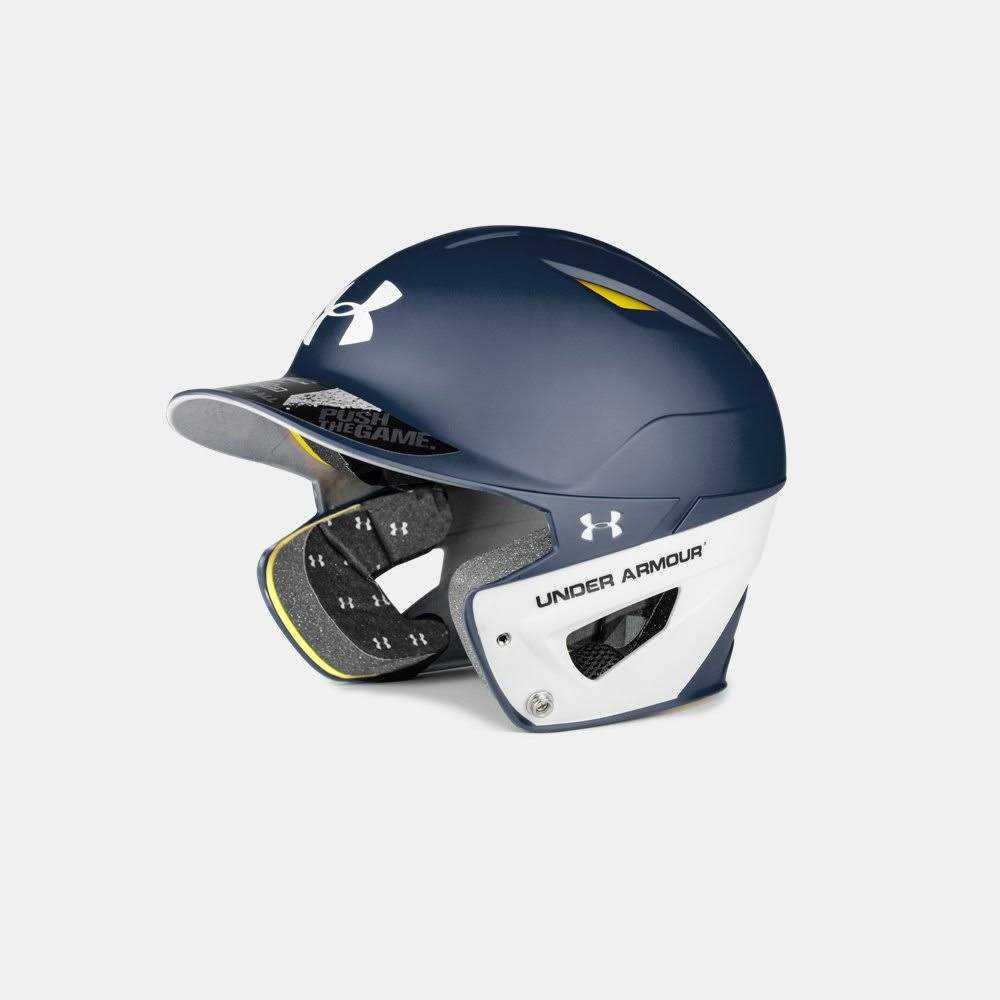 Under Armour Converge Matte Two Tone Batting Helmet - Image 3