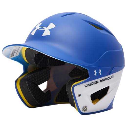 Under Armour Converge Matte Two Tone Batting Helmet - Image 4