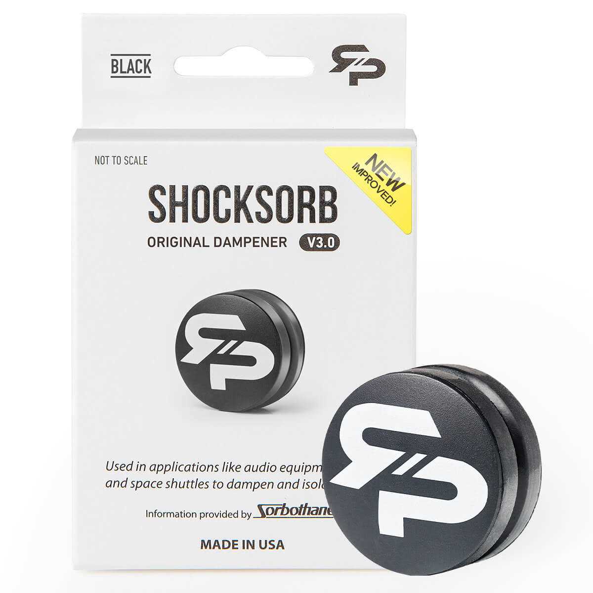 New RTP ShockSorb Dampener V3 The Only Dampener Made for Pain Relief and PERFORMANCE Ultrasoft