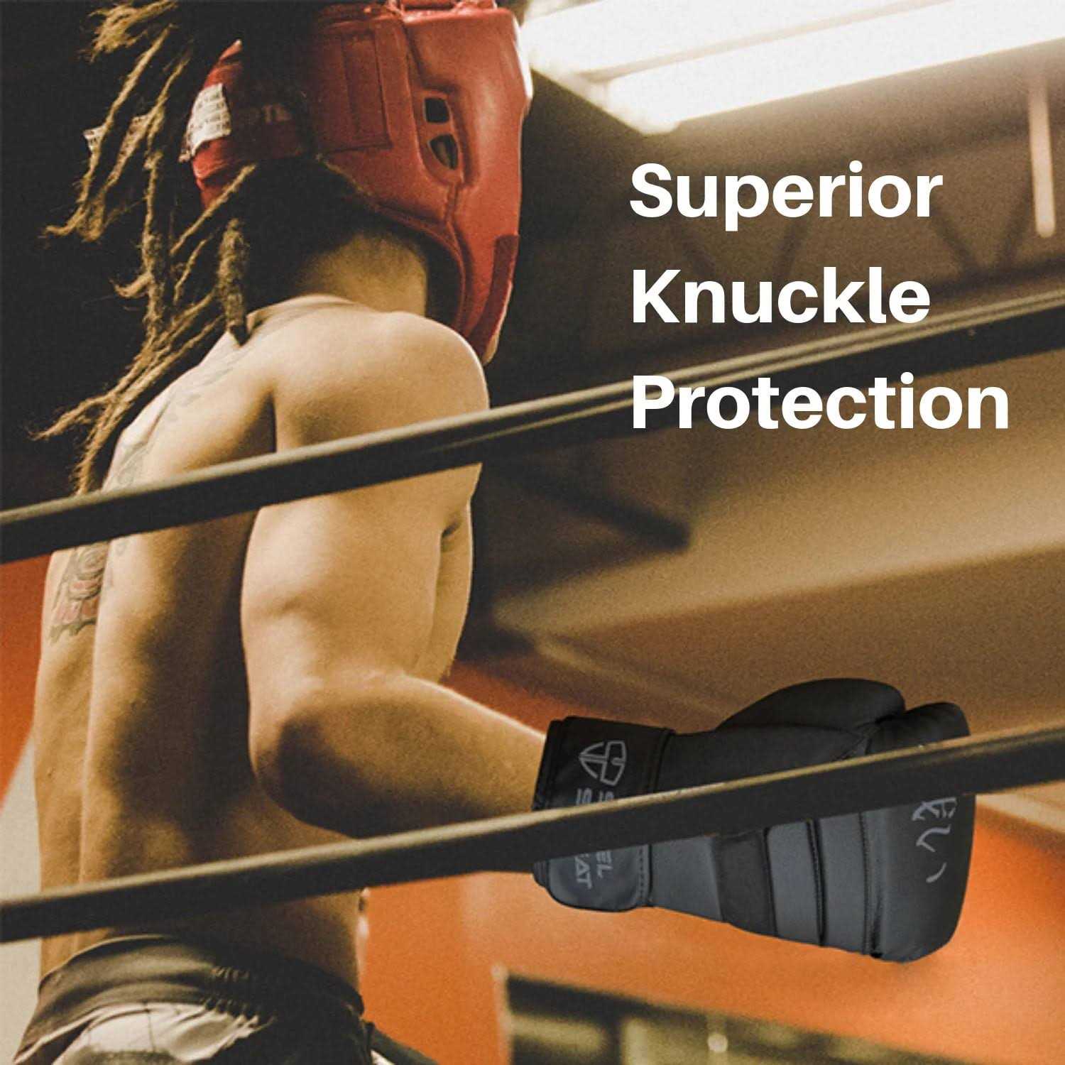 Steel Sweat Senshi Boxing Gloves - Image 4