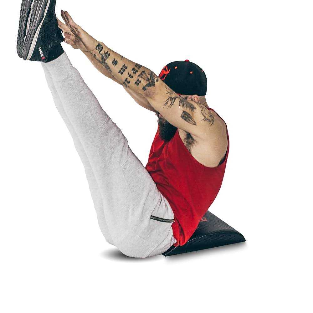 Alternative view of Iron Bull Strength Abdominal Mat for Full Range of Motion Crunches