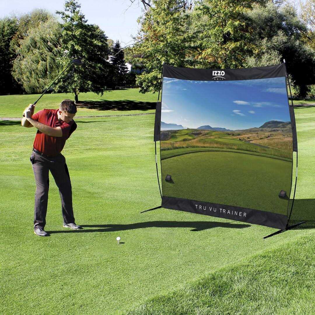 Izzo Golf Tru Vu Trainer Hitting Net