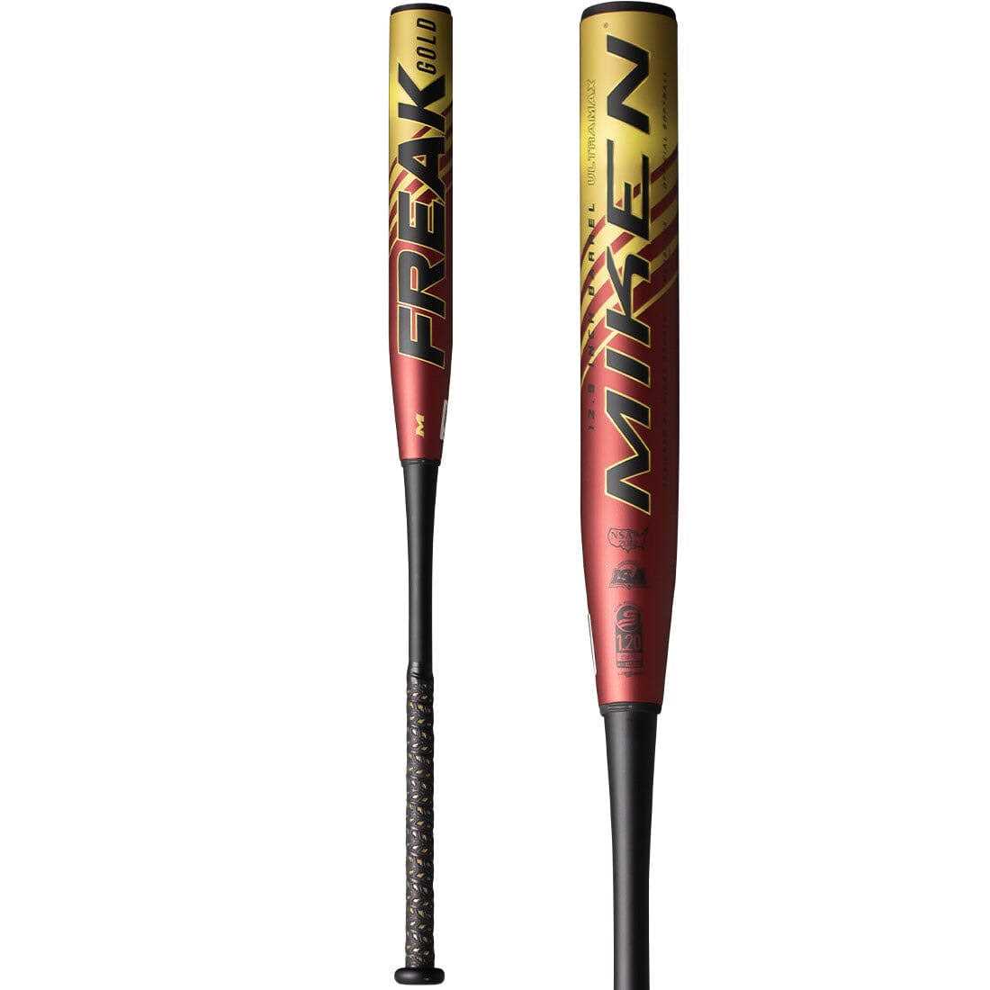 Miken 2023 Freak Gold 12.5 Ultramax Slowpitch USSSA Bat