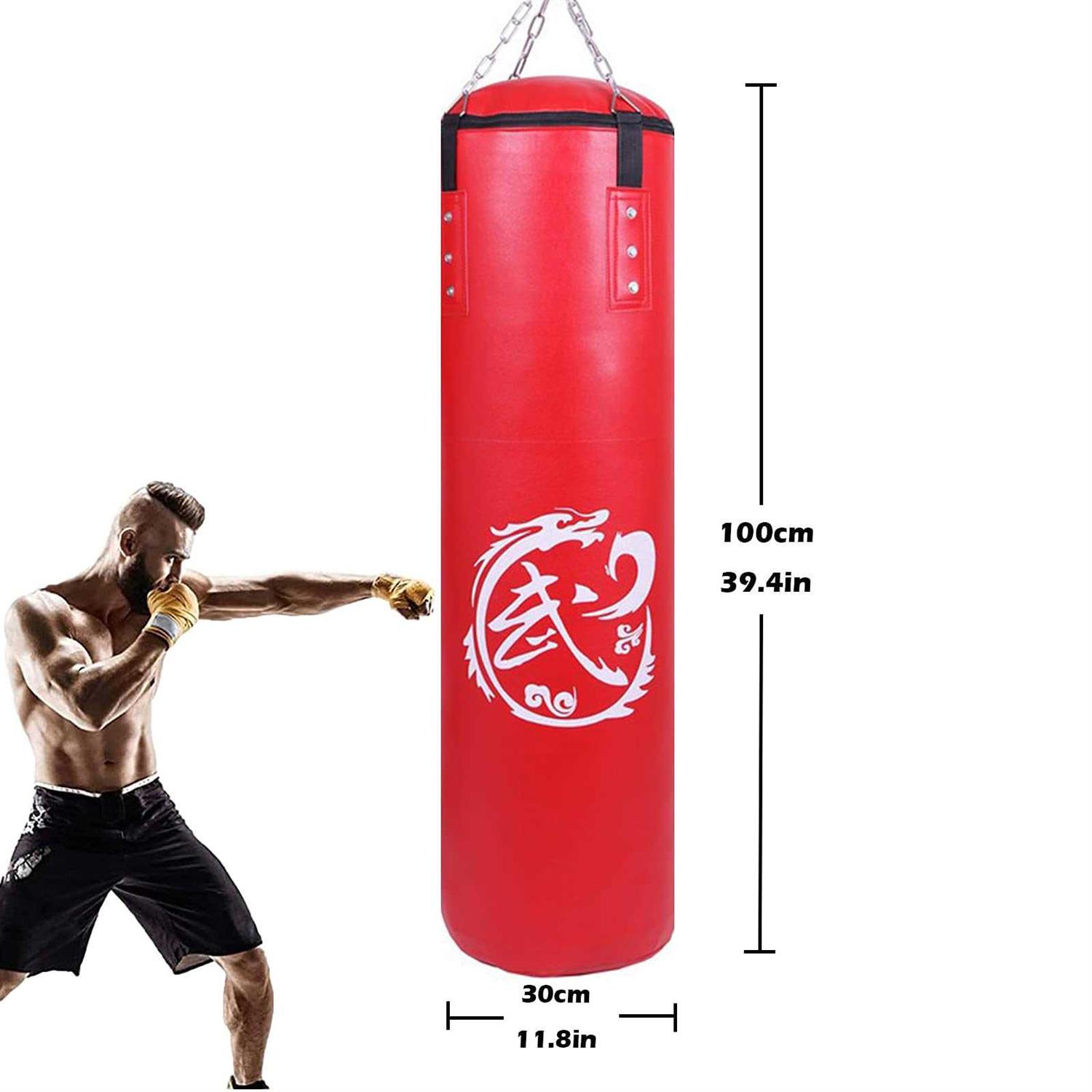Alternative view of Kmljoee Adult Heavy Boxing Punching Bag Non Tear PU Leather Boxing
