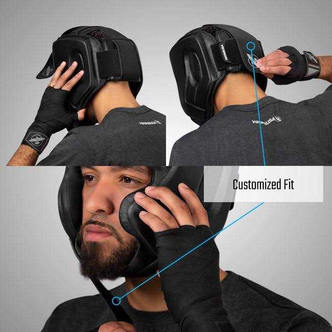 Hayabusa T3 Boxing Headgear Adjustable - Image 4