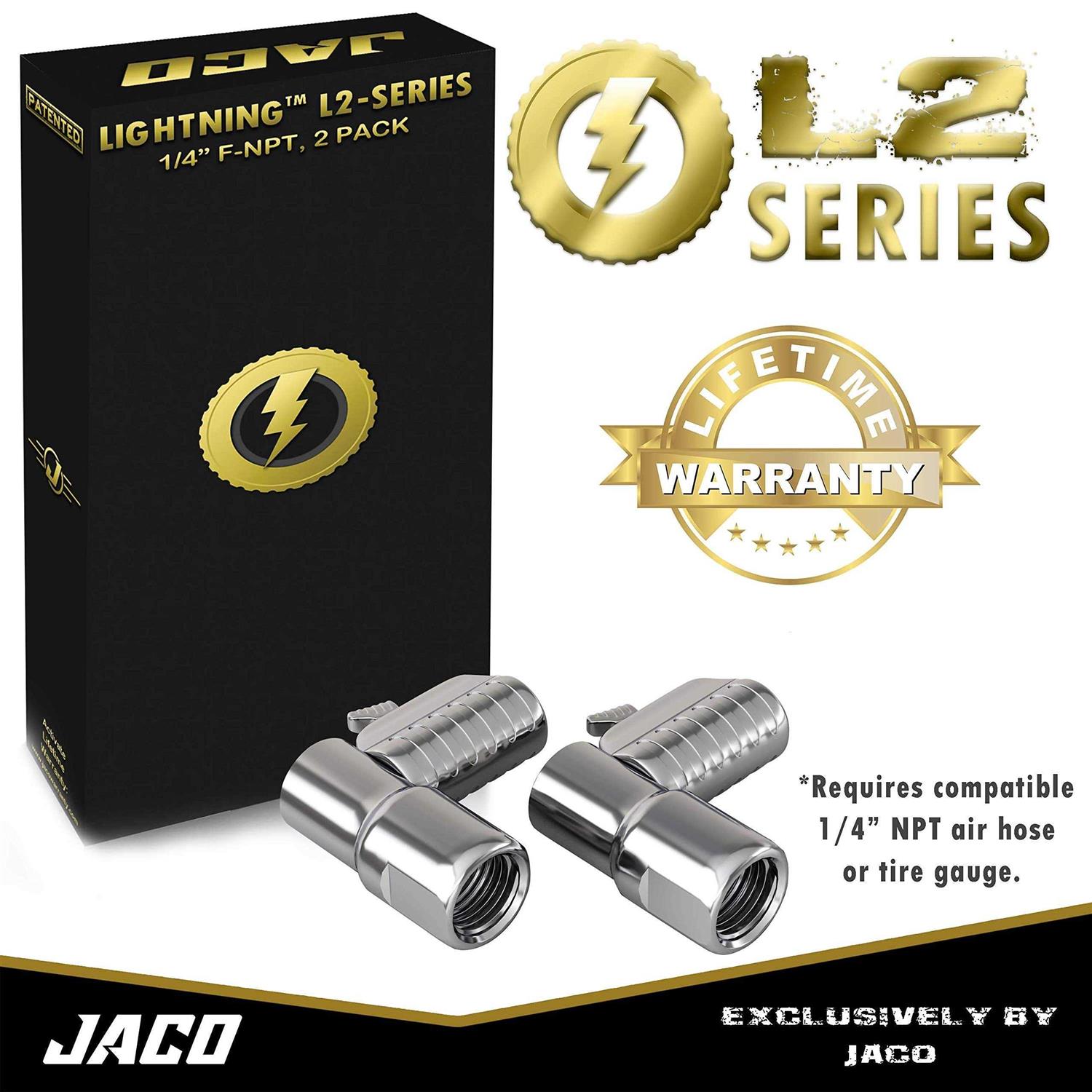Alternative view of JACO Lightning L2-Series Tire Air Chuck