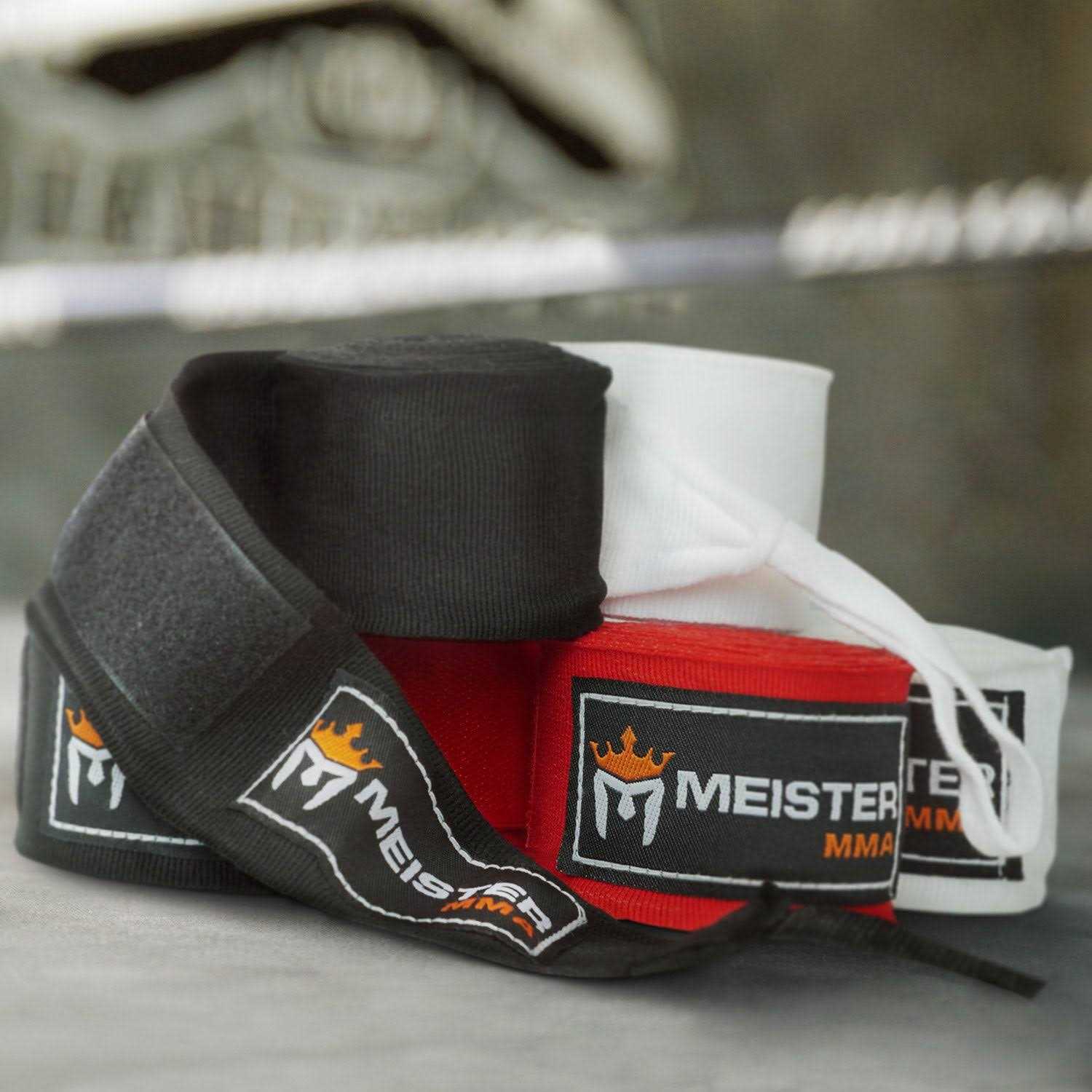 Alternative view of Meister 180 Elastic Cotton Hand Wraps For MMA & Boxing