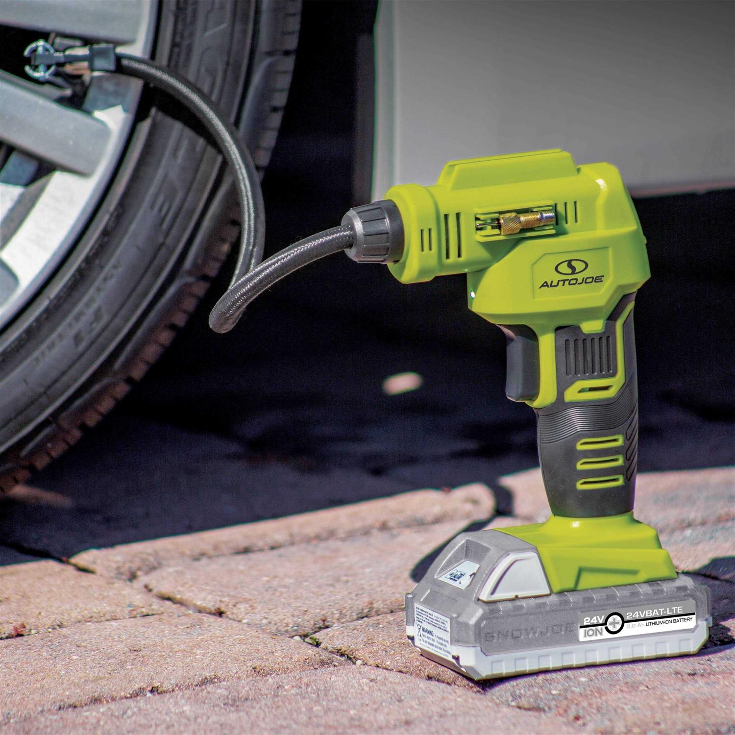 Sun Joe + Auto Joe 24V Cordless High Volume Inflator & Portable Air Compressor - Image 3