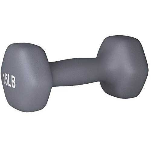 Amazon Basics Neoprene Coated Hexagon Workout Dumbbell Hand Weight - Image 4