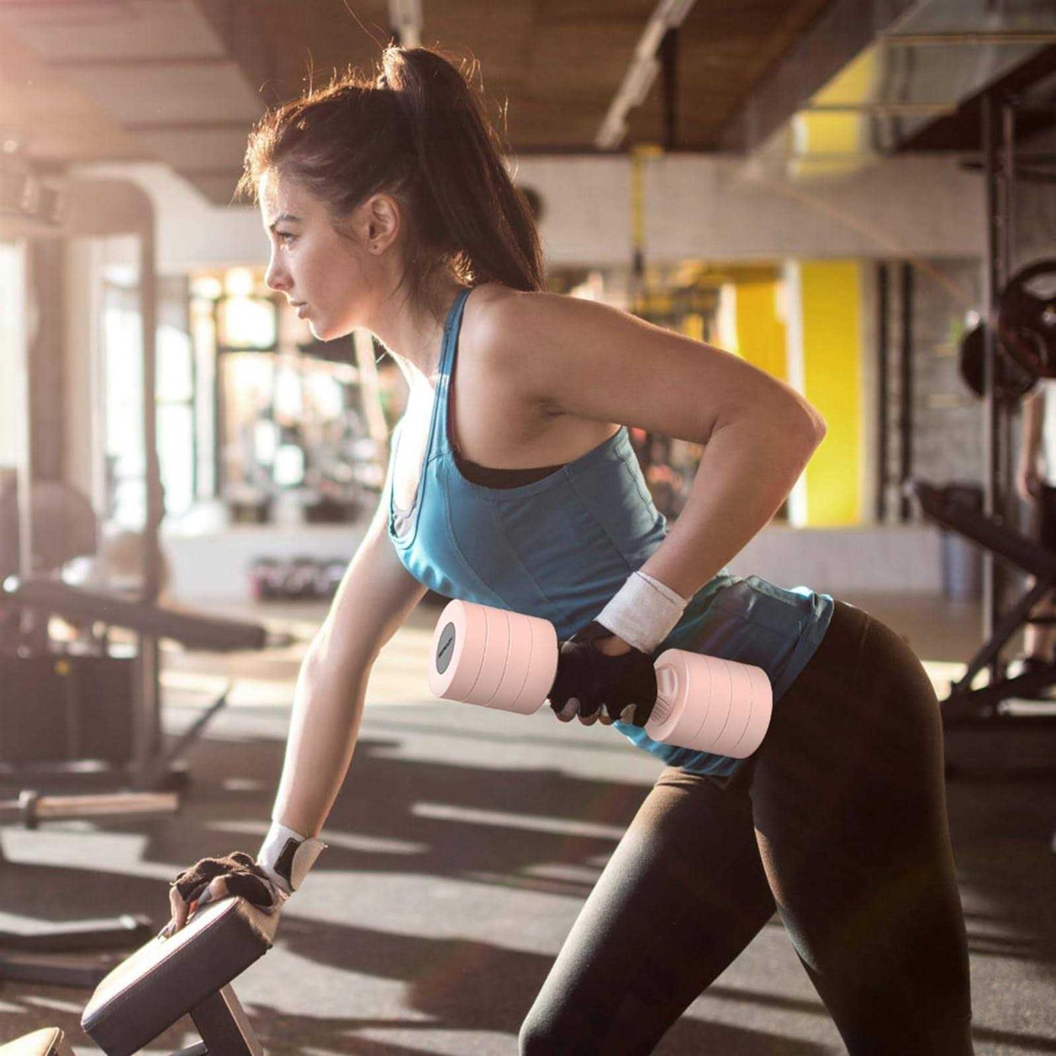 EAST MOUNT Adjustable Dumbbell Set of 2,Hand Weights Sets for Women 4 Kinds of Weight Adjustment 2lb 3lb 4lb 5lb,Suitable for Women to Fitness at Ho - Image 4