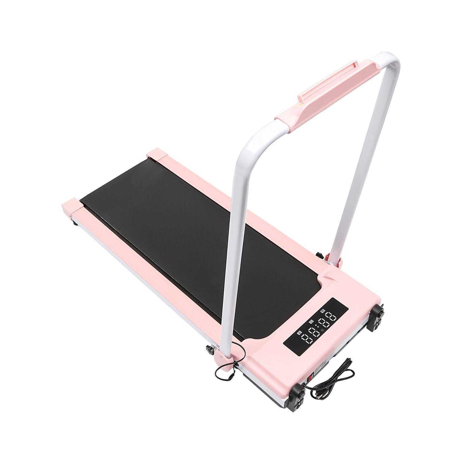 Electric Treadmill Jogging Walking Exercise Machine Under Desk w/Remote 2 In 1 - Image 5