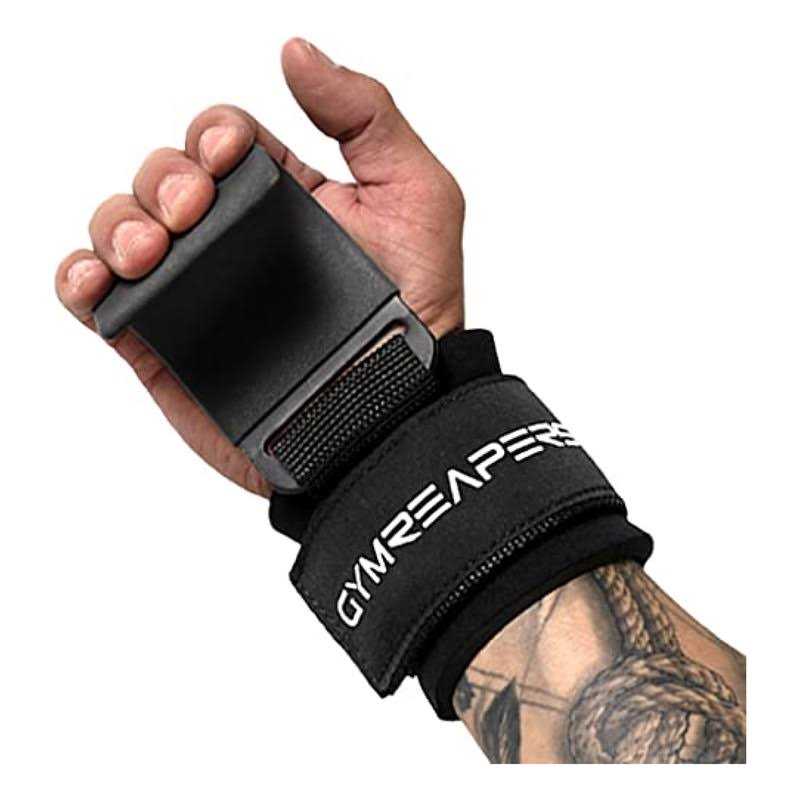 Gymreapers Weight Lifting Hooks Heavy Duty Power Wrist Straps Hand Grip Support For Deadlifts - Image 3