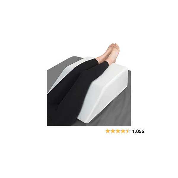 Healthex Leg Elevation Pillow with Memory Foam Top Elevated Leg Rest Pillow for Circulation - Image 5