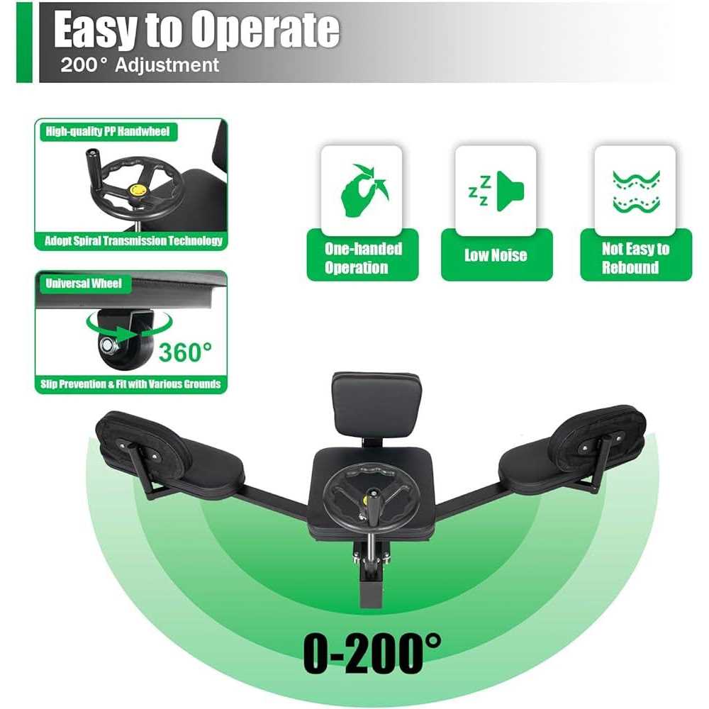 Leg Stretcher Heavy Leg Stretcher Leg Split Machine for Flexibility Stretching Equipment Fitness Equipment - Image 4