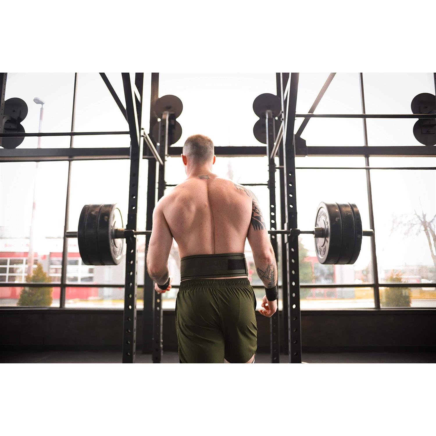 Gymreapers Quick Locking Weightlifting Belt for Bodybuilding Powerlifting Cross Training - Image 5