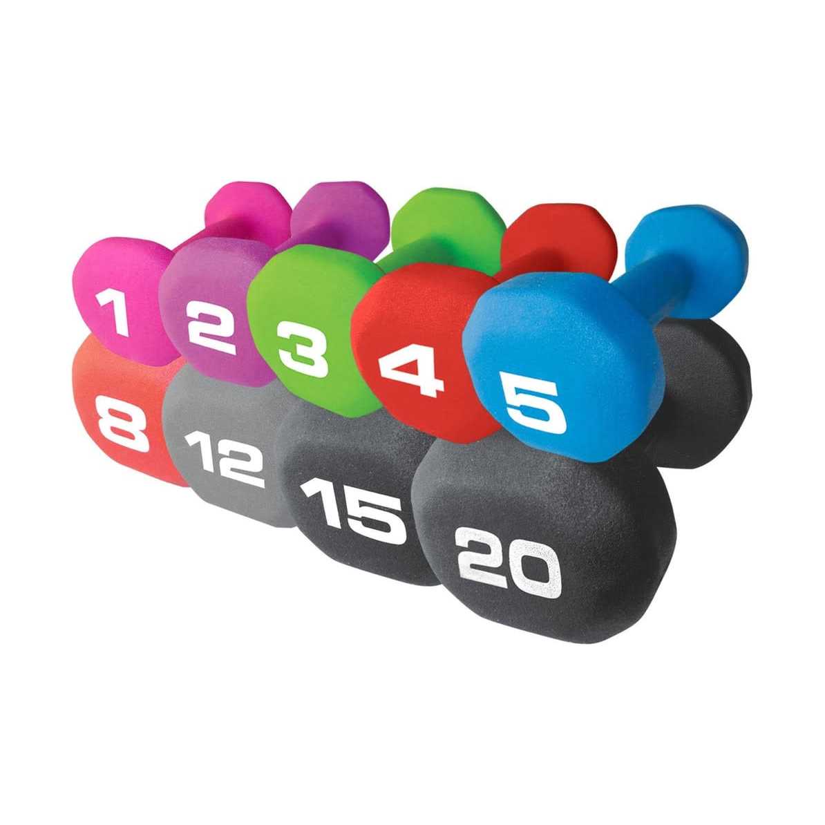 Fitness Gear Coated Dumbbell - Image 4