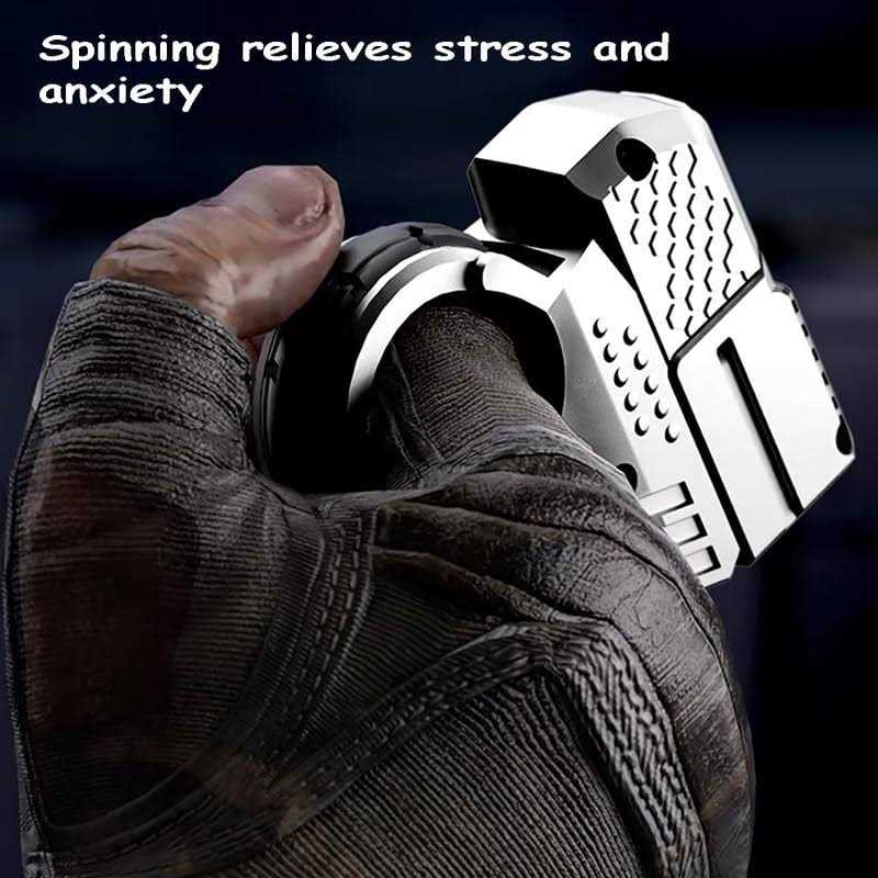 EDC Alloy Fingertip Toy Pistol, Fidgety Adult Toys, Cool Toys, Stress Relief Toys for Anxiety and ADHD Sufferers,Effective Stress Reduction - Image 5