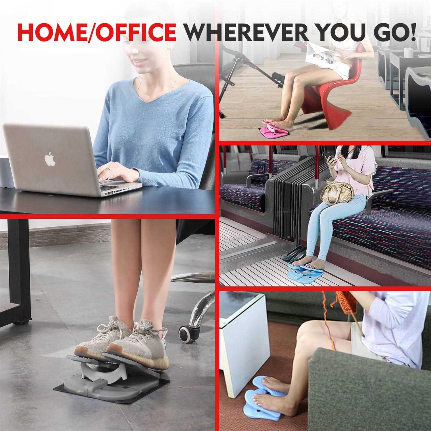 Mbb Exerciser Pedal,Under Desk Mini Stepper,Relieves Varicose - Image 3