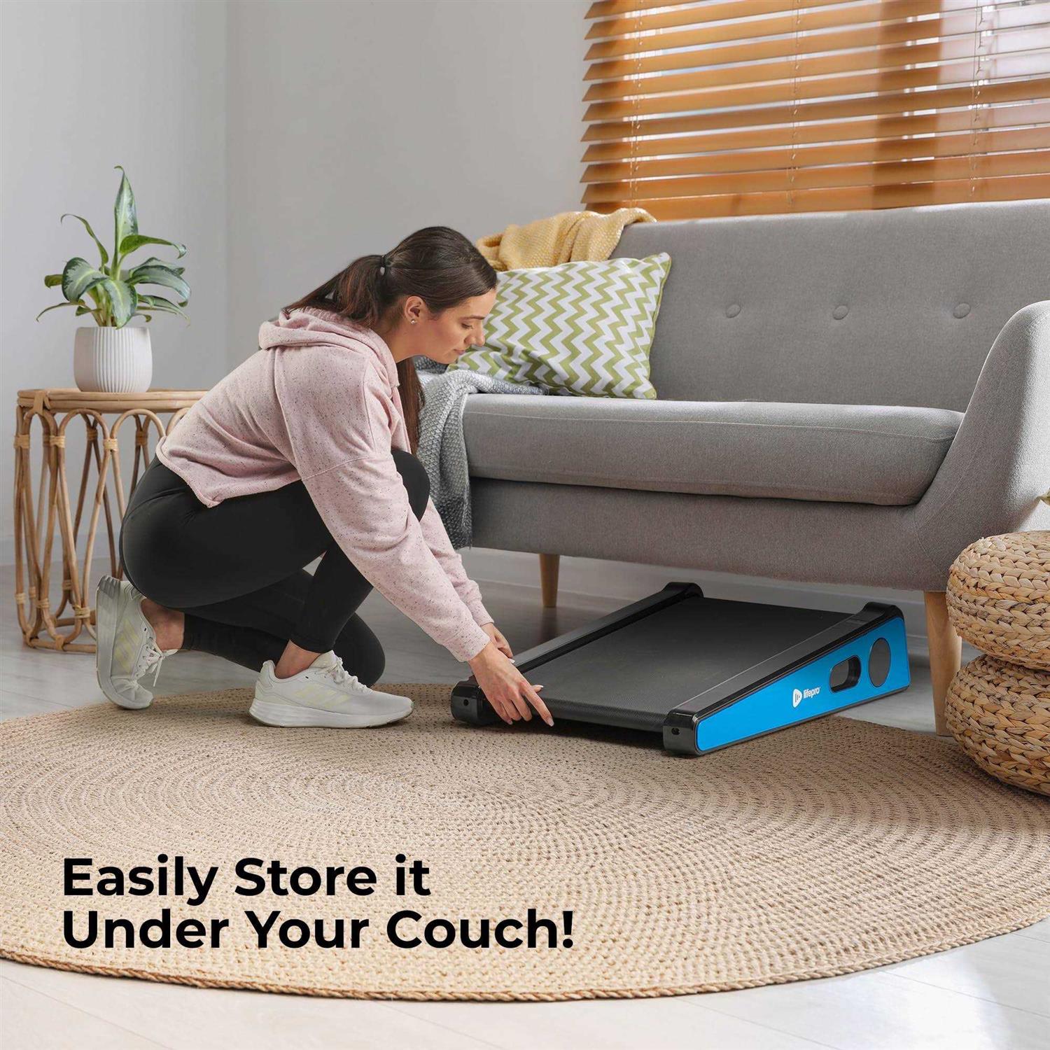 Lifepro Smallest Portable 30in Small Mini Walking Pad Treadmill with Incline Under Desk Work - Image 5