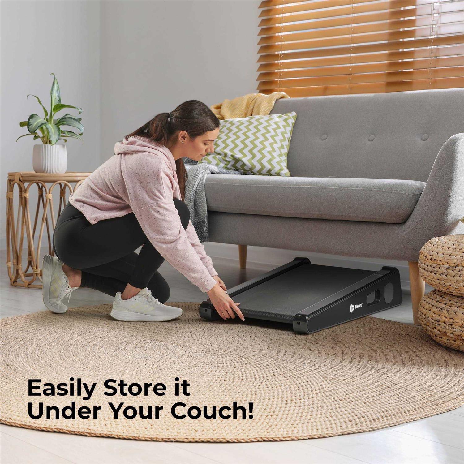 Lifepro Smallest Portable 30in Small Mini Walking Pad Treadmill with Incline Under Desk Work - Image 4