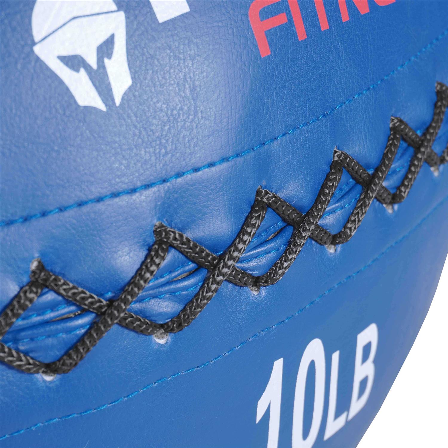 Titan Fitness Soft Leather Medicine Wall Ball - Image 5