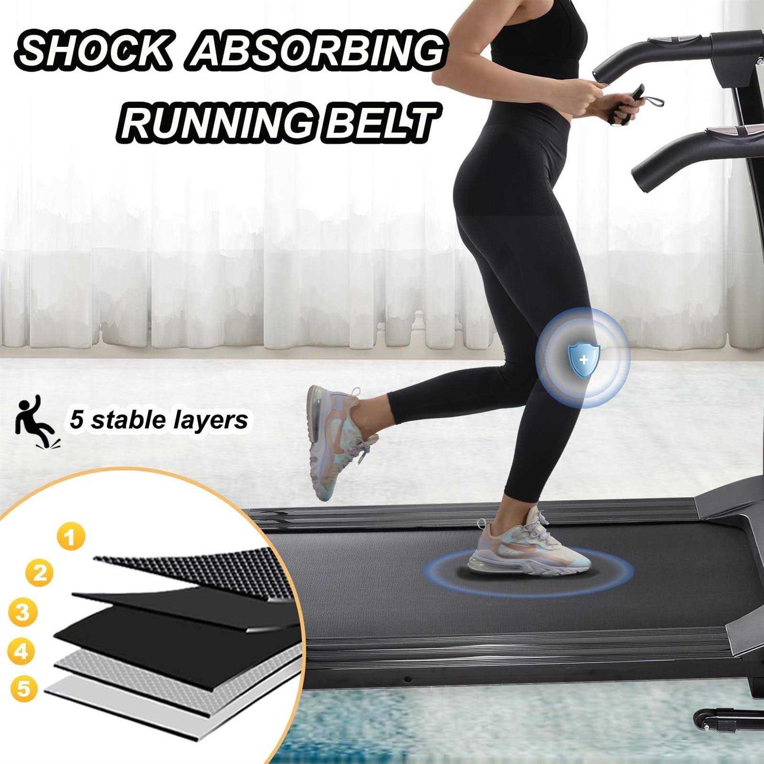 Fyc Foldable Treadmills for Home Electric Running Machine Treadmill for Home Gym Fitness Home - Image 5