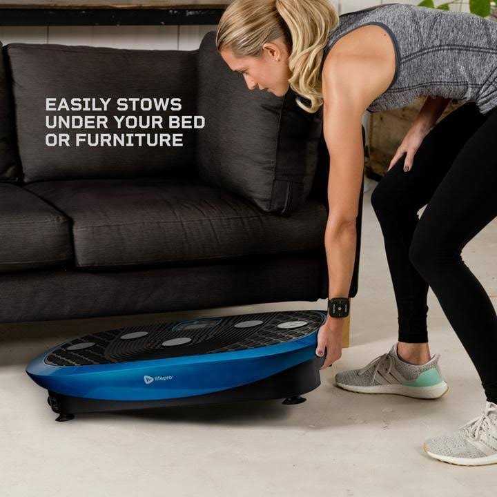 LifePro Rumblex Plus 4D Vibration Plate Exercise Machine Triple Motor Oscillation - Image 5