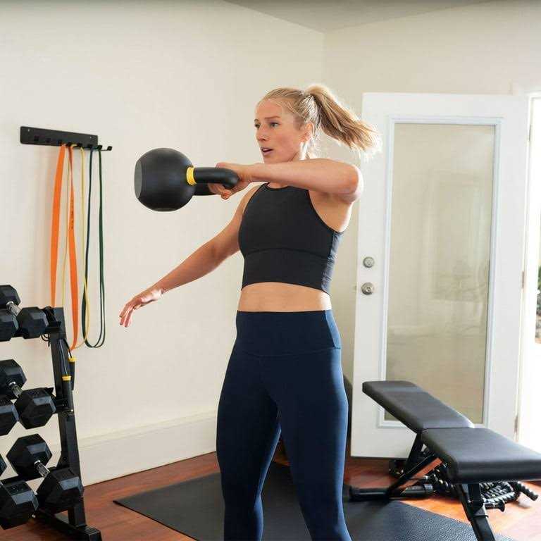 TRX Rubber Coated Kettlebell for Weight & Strength Training - Image 3