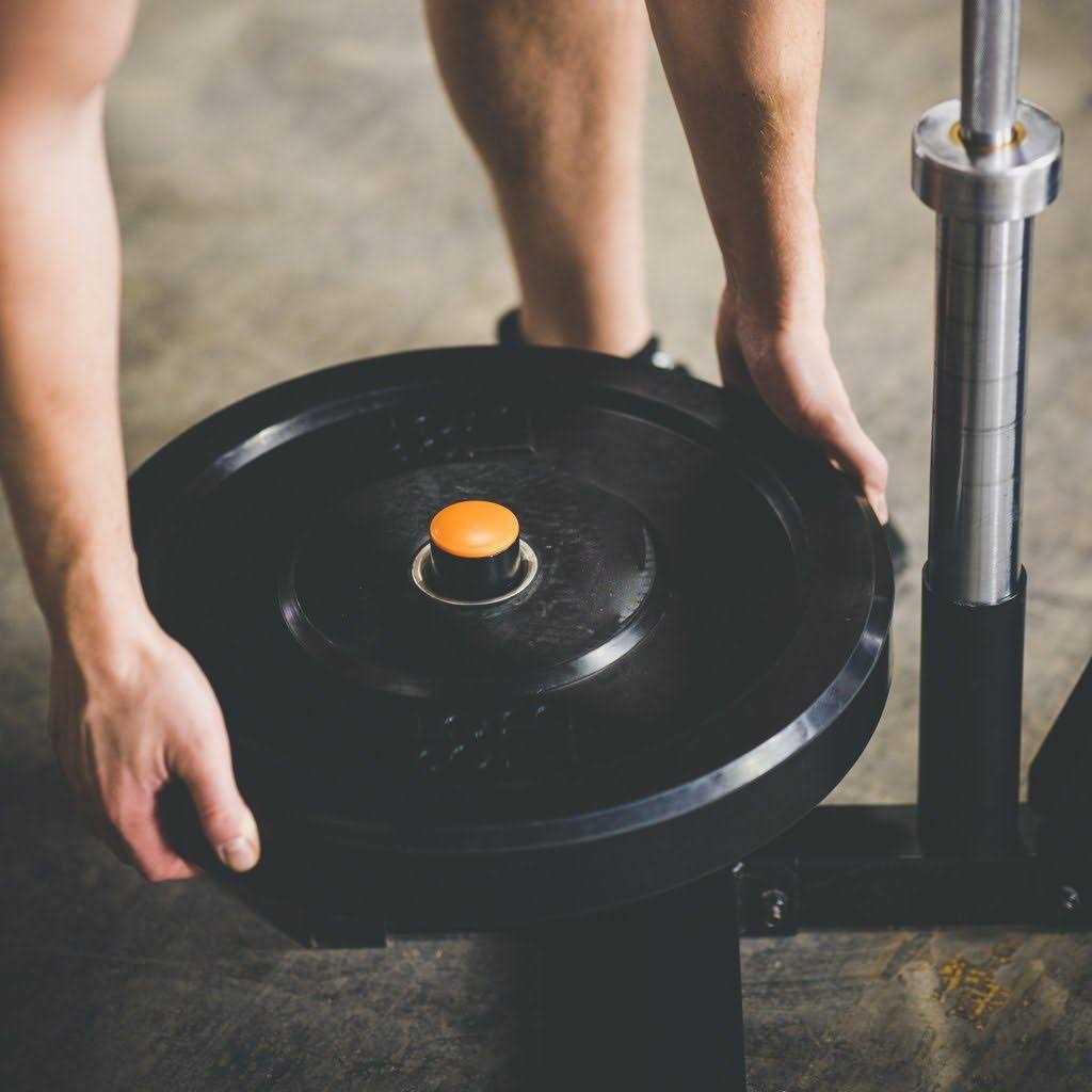 Grind Fitness Alpha1000 Squat Stand, Exercise Rack with Barbell Holder and Weight Storage Pegs - Image 4