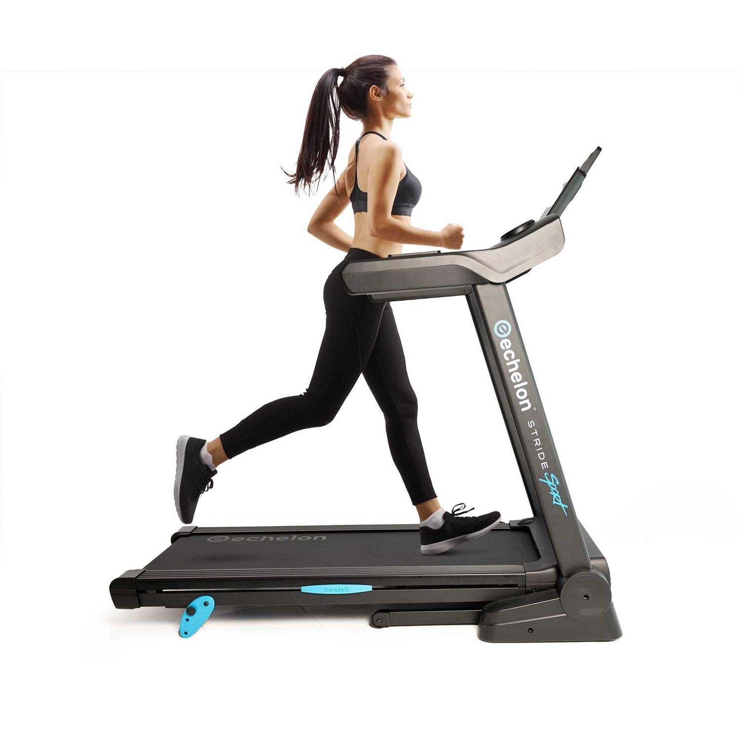 Echelon Stride 10 Sport Manual Incline Treadmill with Cushioned Deck - Image 5