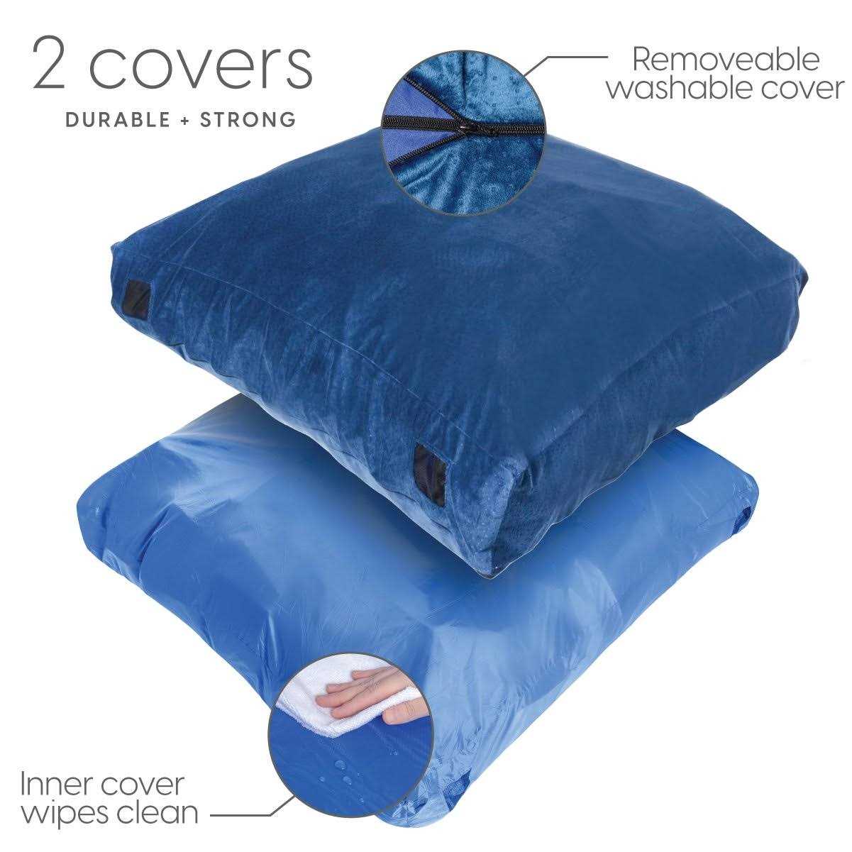 Milliard Crash Pad Sensory Pad with Foam Blocks for Kids and Adults with Washable Cover - Image 5