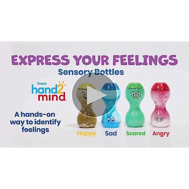 hand2mind Express Your Feelings Sensory Bottles - Image 4