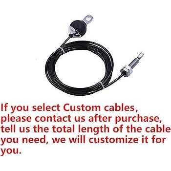 J Bryant Fitness Gym Replacement Cable Fitness Pulley Thick 5mm Heavy Duty Steel Wire Rope for Home Gym Cable Pulley Machine Accessories - Image 5