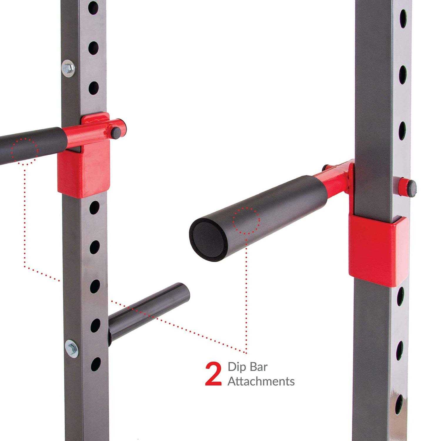 Body Power Deluxe Rack Cage System - Image 4