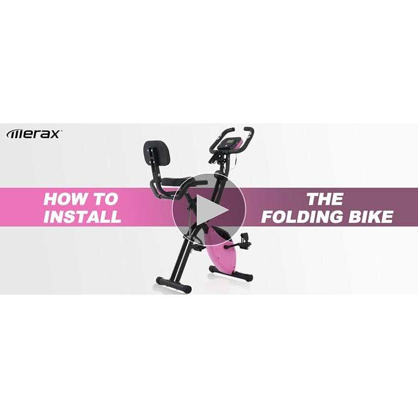 Merax Folding Exercise Bike 3 In 1 Foldable Fitness Stationary Bikes for Home - Image 5
