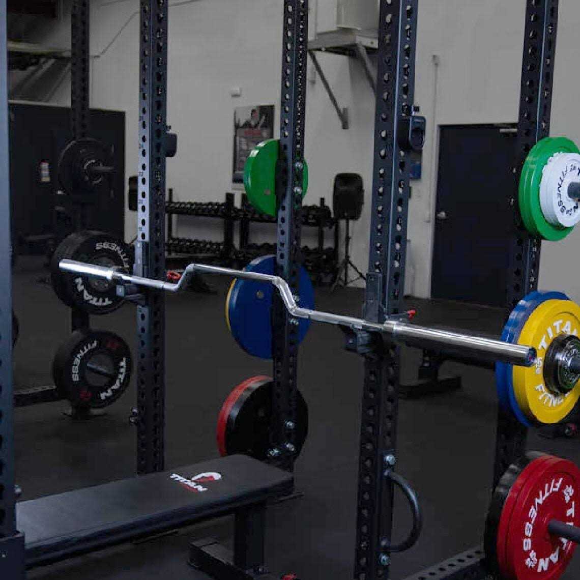 Titan Fitness Cambered Bench Press Bar - Image 5