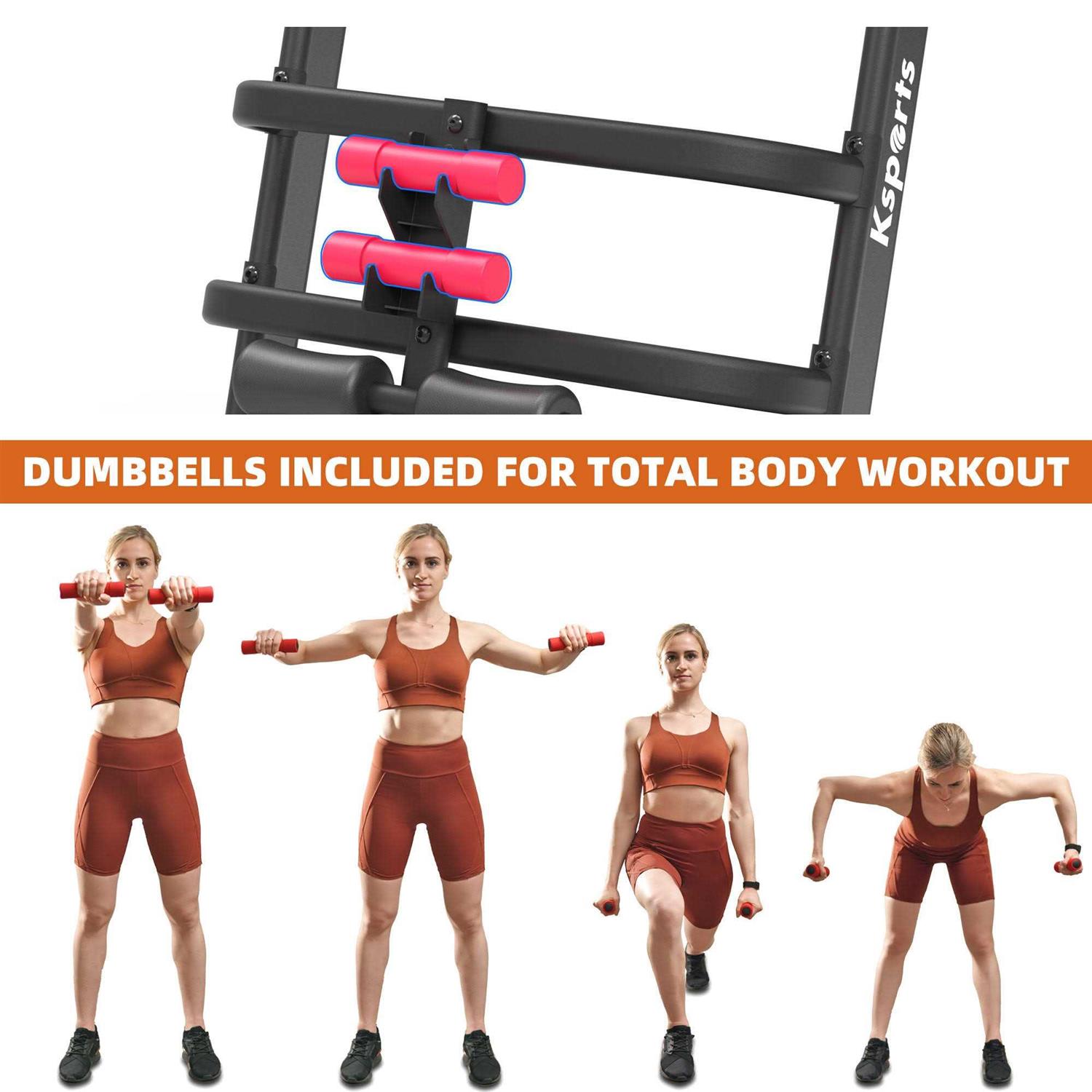 Ksports 16 Inch Wide Foldable Home Treadmill w/Bluetooth & Fitness Tracking App - Image 5