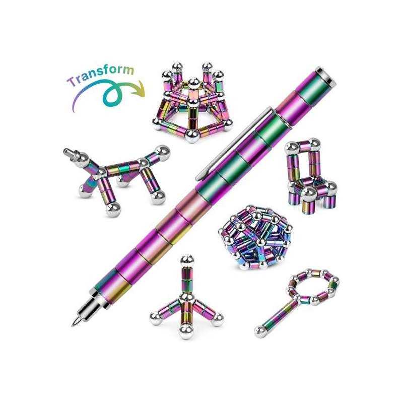 Magnetic Fidget Pen, Fidget Toy Gifts for Him Men, Ballpoint Pen Gifts for Teens Adults, Perfect for Stress Relief and Focus - Image 5