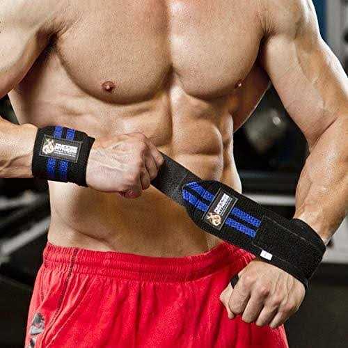 DMoose Fitness Wrist Wraps for Weightlifting Thumb Loops with Wrist Support - Image 4