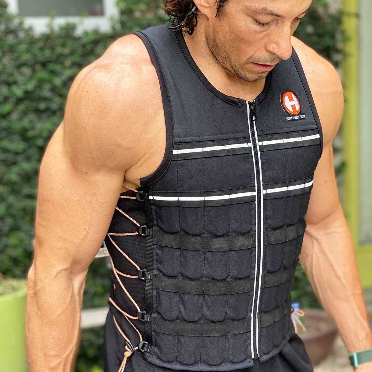 Hyperwear Hyper Vest Elite Fully Adjustable Weight Vest Thin Weights - Image 3