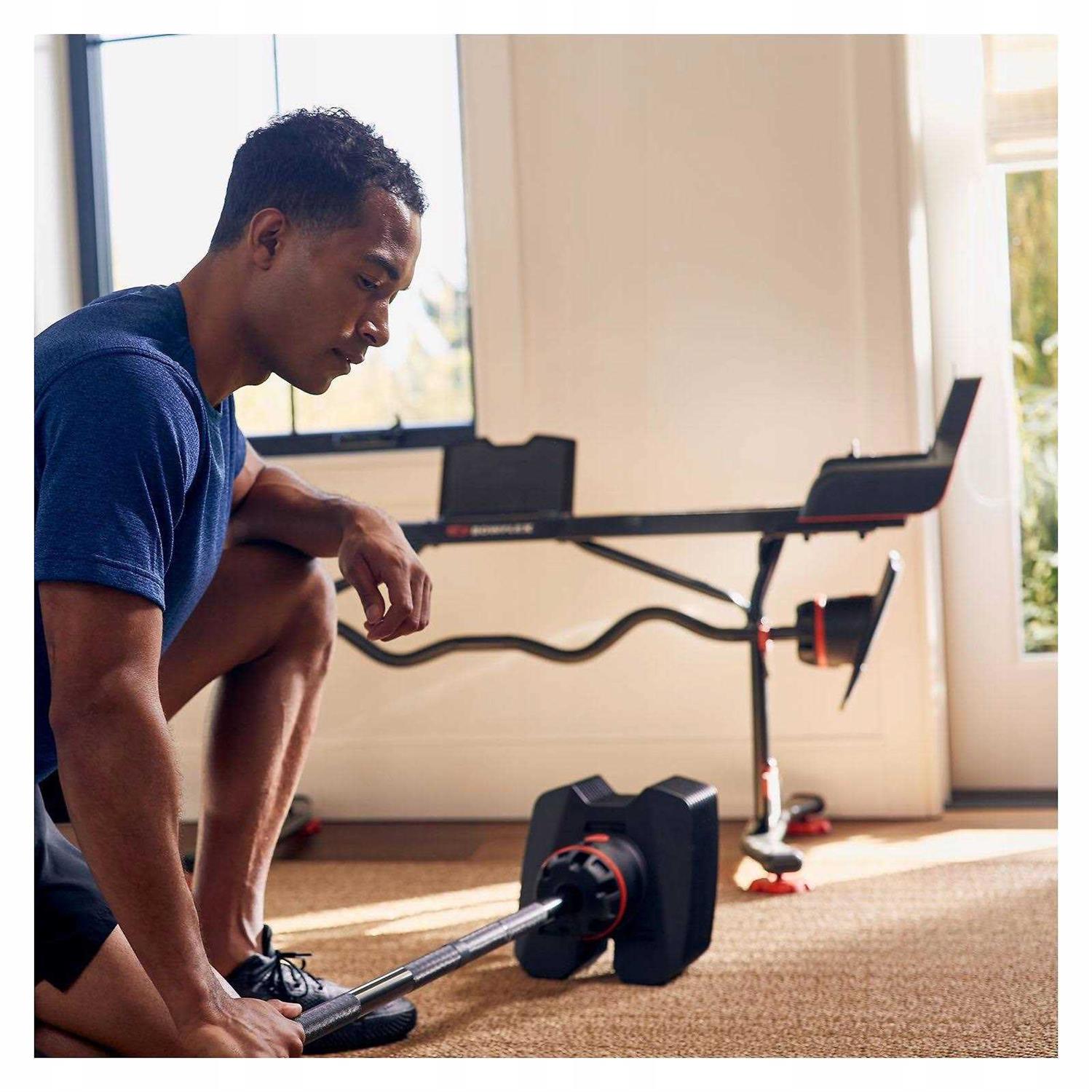 Bowflex SelectTech 2080 Barbell Stand with Media Rack - Image 3